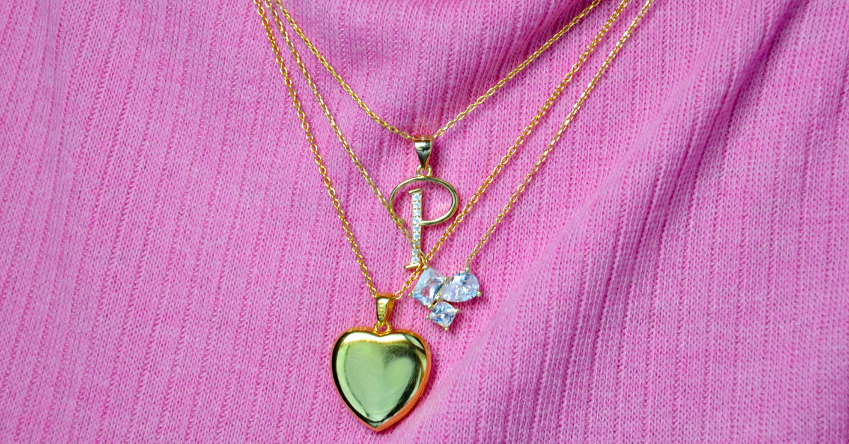 Stříbrné pozlacené řetízky z e-shopu OLIVIE.cz